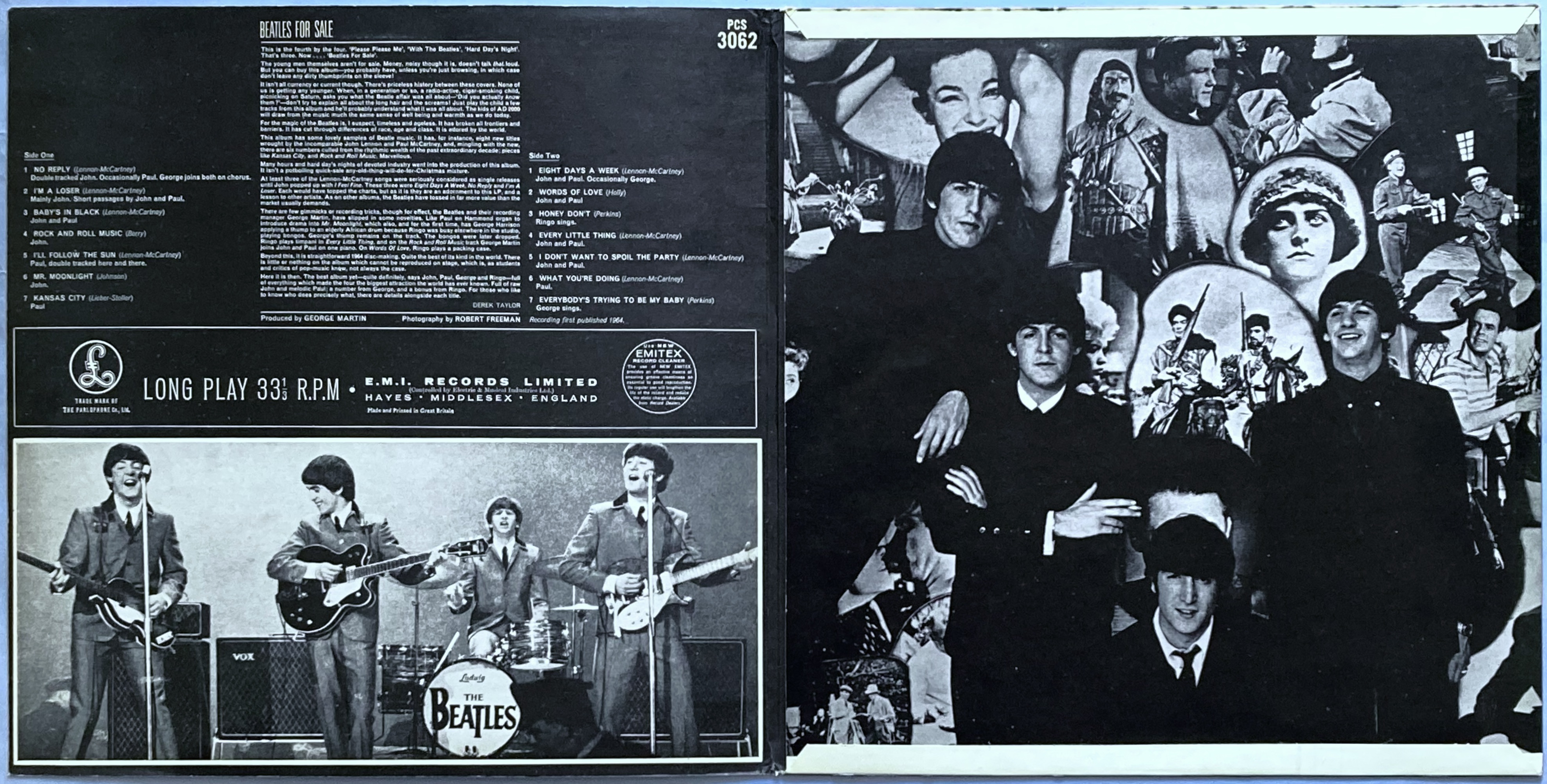 BEATLES - For sale UK-orig Stereo LP 1964 - 3