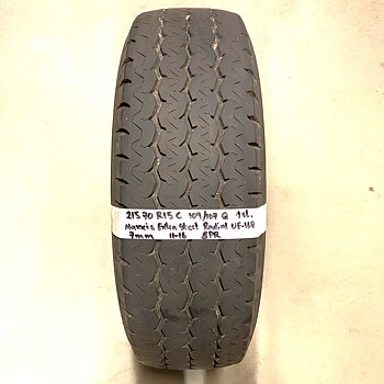 15" BEGAGNAT SOMMARDÄCK | 1 st 215/70 R15C 109/107Q 8PR Maxxis Radial Extra Steel UE-168 | V11-16 | 7 mm | A-1