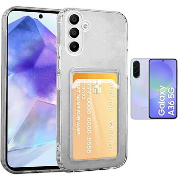 Samsung Galaxy A36 skal korthållare mobilskal slot
