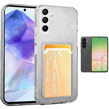 Samsung Galaxy A56 skal korthållare mobilskal slot