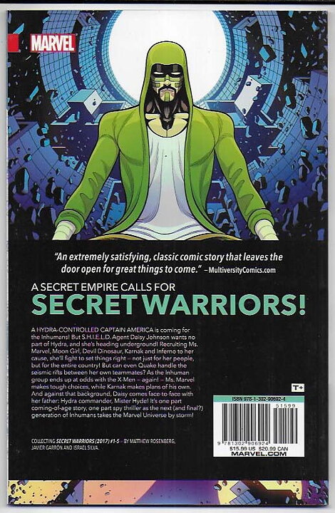 Secret Warriors: Volume 1 - Secret Empire TP NM