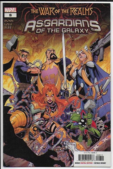 Asgardians of The Galaxy # 8 NM-