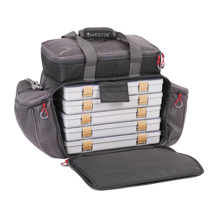 Westin W4 Master Lure Bag 5 Boxes OS Titanium Black - 2