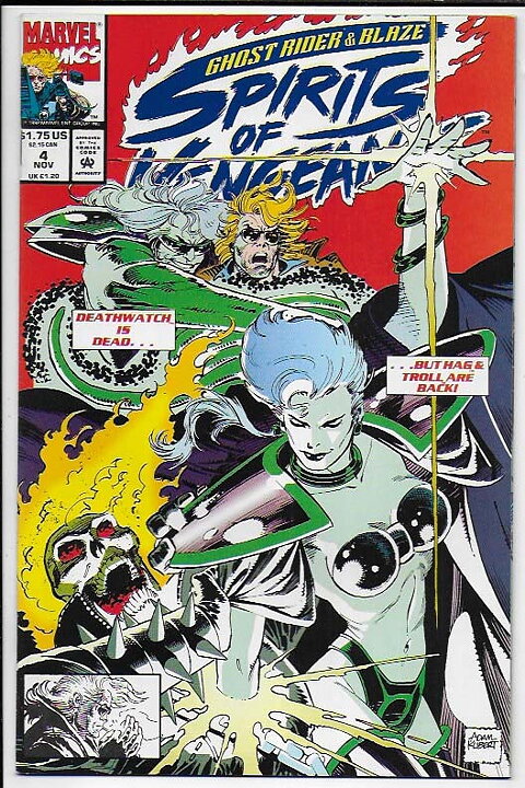 Ghost Rider/Blaze: Spirits of Vengeance # 4 NM