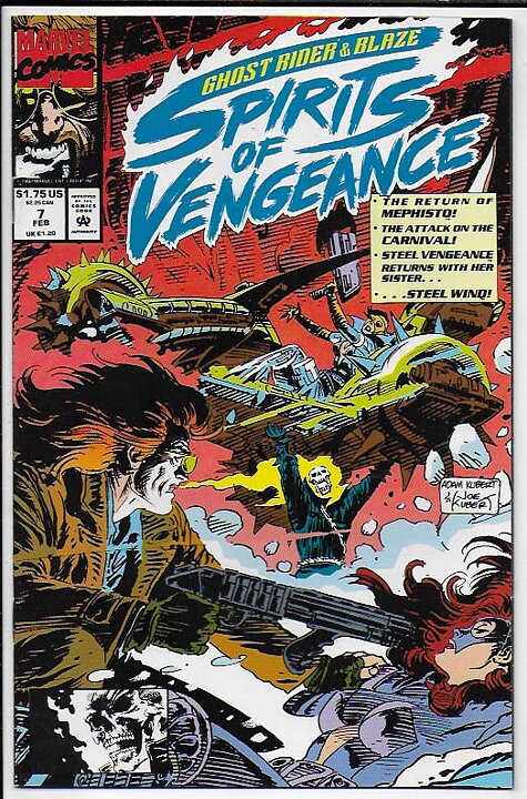 Ghost Rider/Blaze: Spirits of Vengeance # 7 NM-