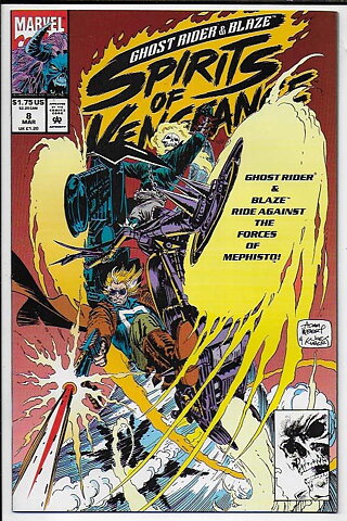 Ghost Rider/Blaze: Spirits of Vengeance # 8 NM