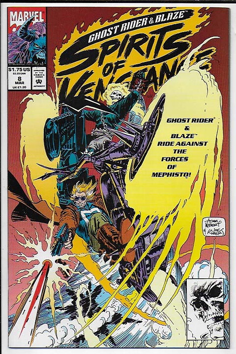 Ghost Rider/Blaze: Spirits of Vengeance # 8 NM
