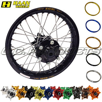 17x5,00 Yamaha 99- Rear Wheel With Cush Hub