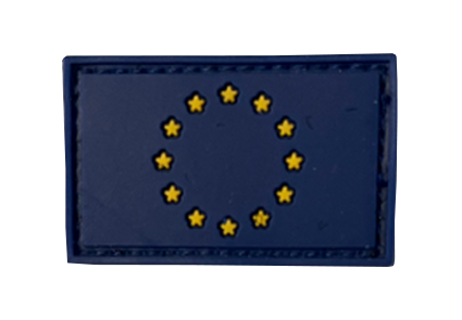 PVC EU- flagga med kardborre - 2