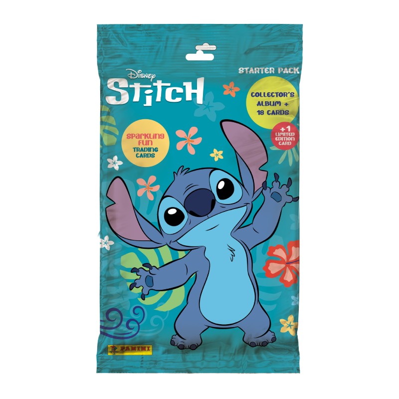 Stitch Trading Cards Starter pack( pärm + kort)