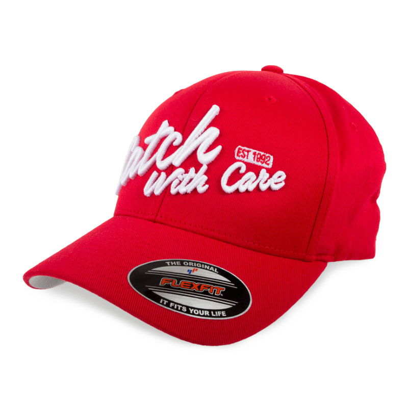 CWC Flexfit Cap, Red CWC Text