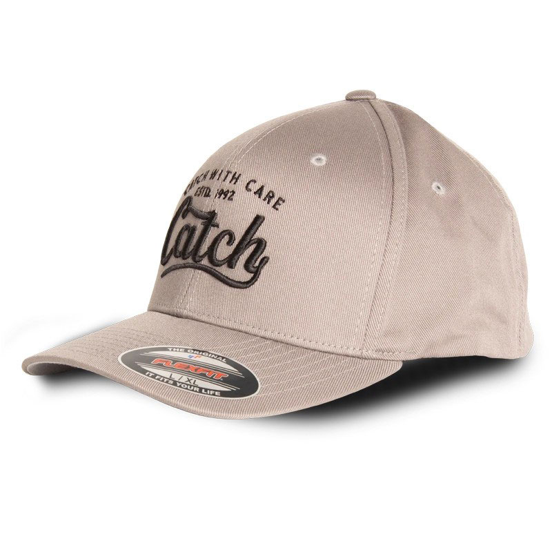 CWC Flexfit Cap, Tan Catch Logo