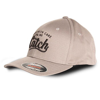 CWC Flexfit Cap, Tan Catch Logo