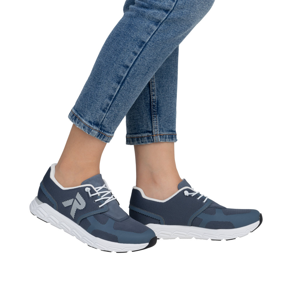 Rieker Resårsneakers Blå - 10