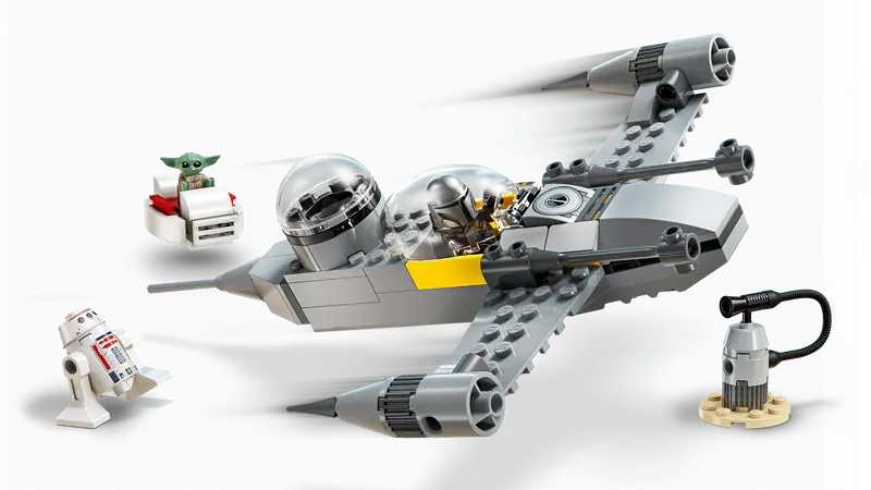 LEGO Star Wars 75410 Mando and Grogu's N-1 Starfighter™ - 7
