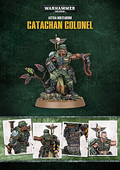 Warhammer 40k Astra Militarum: Catachan Colonel
