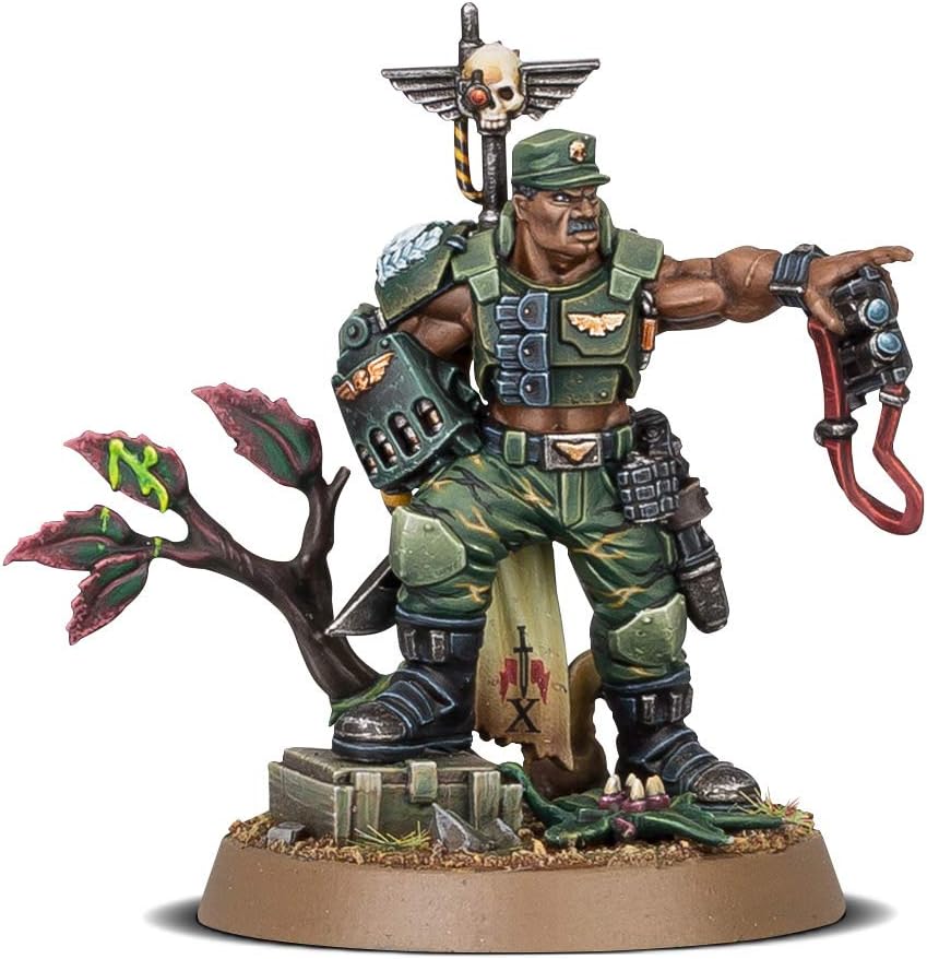 Warhammer 40k Astra Militarum: Catachan Colonel