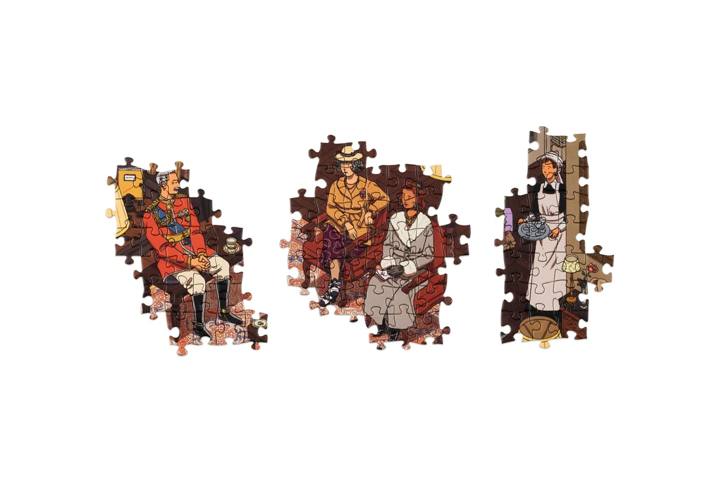 The World of Hercule Poirot, 1000 Piece Puzzle with Clues - 8