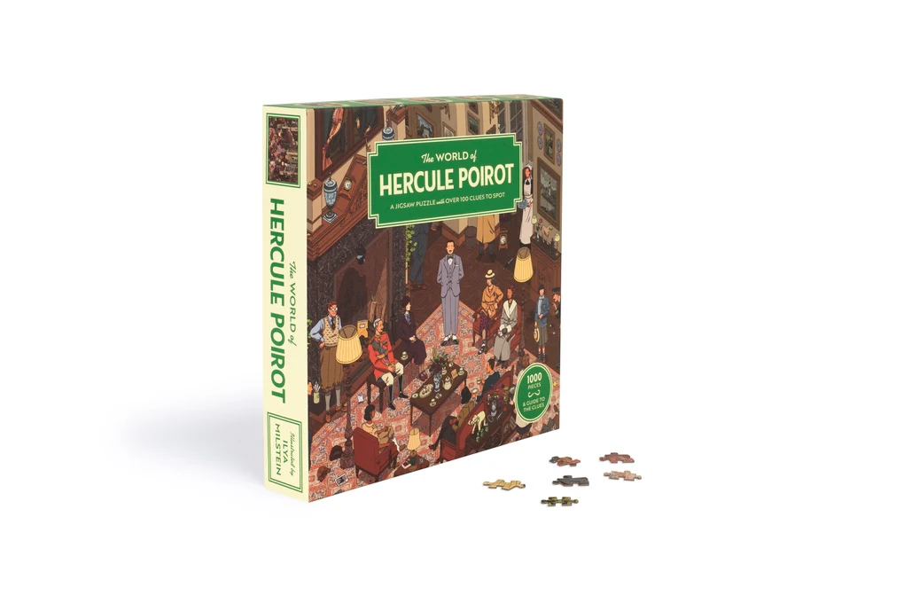The World of Hercule Poirot, 1000 Piece Puzzle with Clues - 5