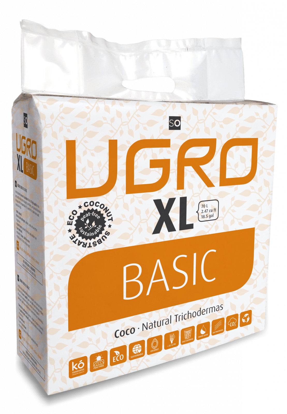 UGRO XL Basic, 70 liter - 5kg