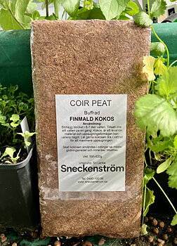 Coir Peat block / Kokosfiber finmald Buffrad