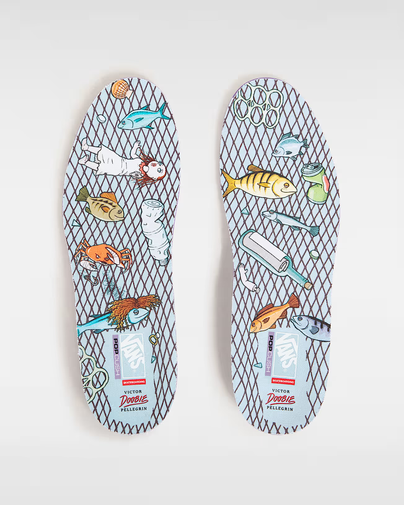 Vans “Doobie” Skate Old Skool Net Skatesko - 8