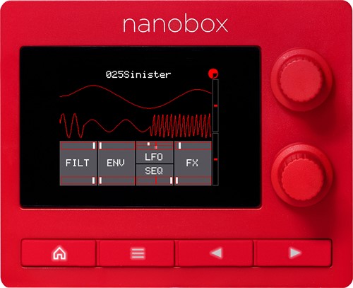 1010music Nanobox Fireball - Polyphonic Wavetable mini synthesizer