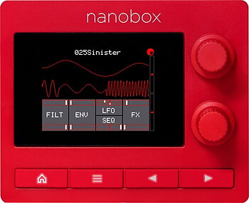 1010music Nanobox Fireball - Polyphonic Wavetable mini synthesizer
