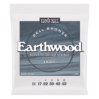 Ernie Ball EB-2348 Earthwood Bell Bronze Acoustic Strings 011-052