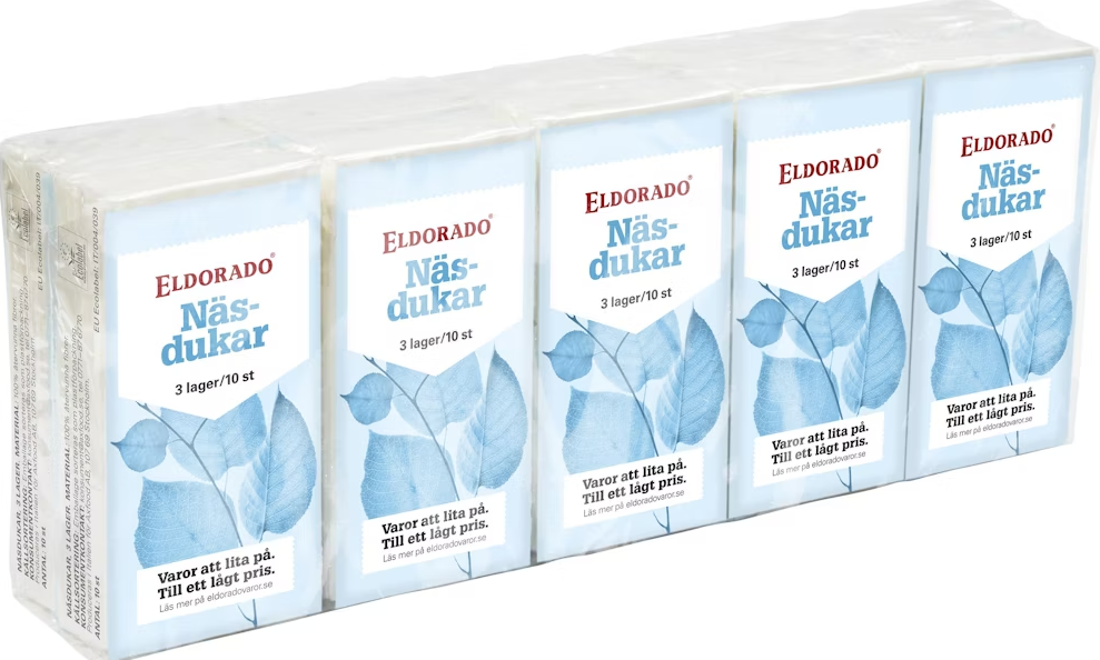 Näsdukar 10 st, Eldorado