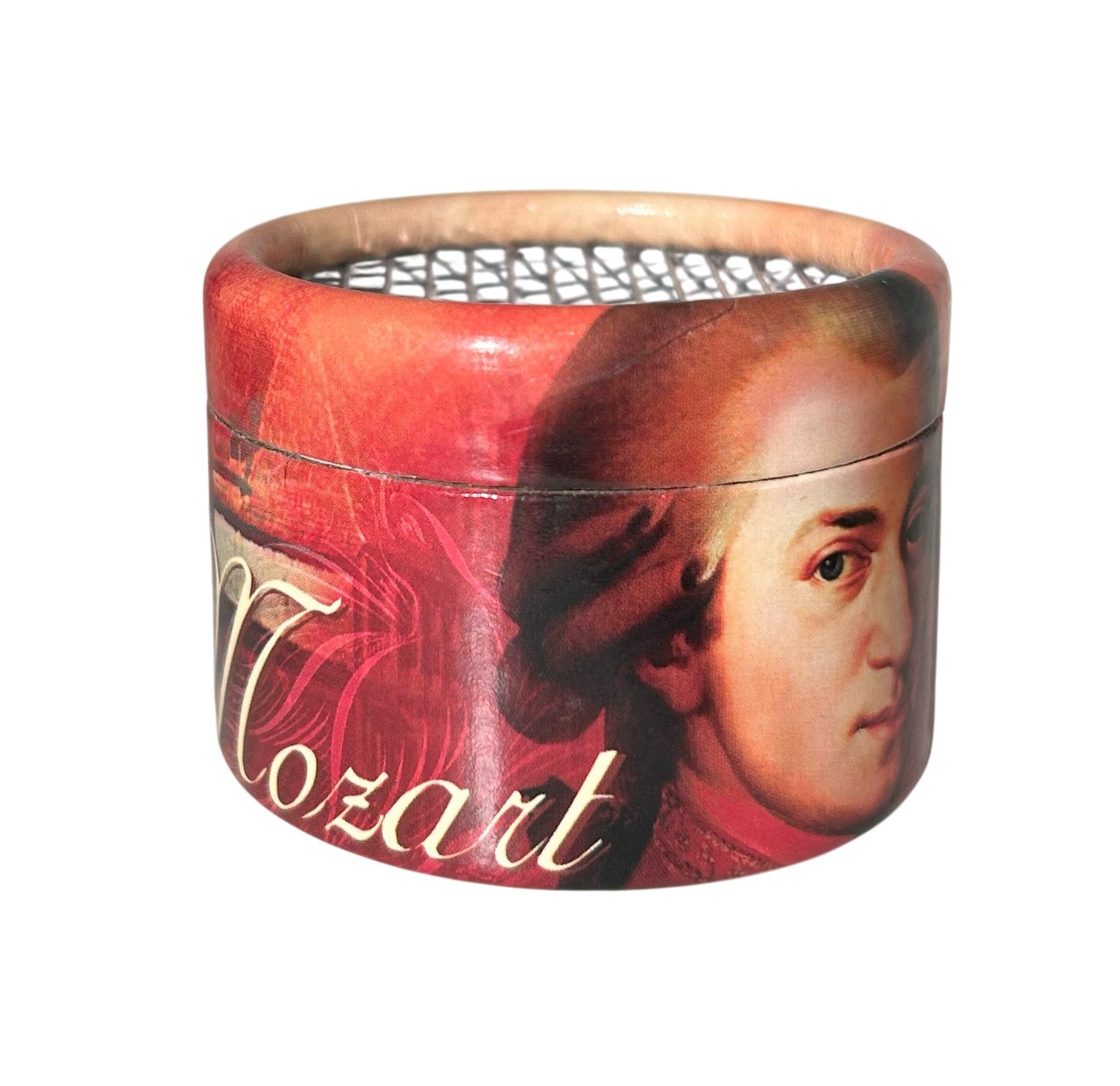 Pappbox - Mozart, porträtt