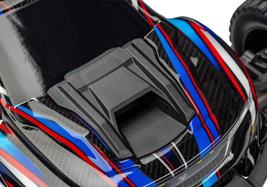 Traxxas Mini XRT RTR TQi VXL-3s Grön- USB-C Laddare / 2s LiPo med ESC Kylfläkt - 23