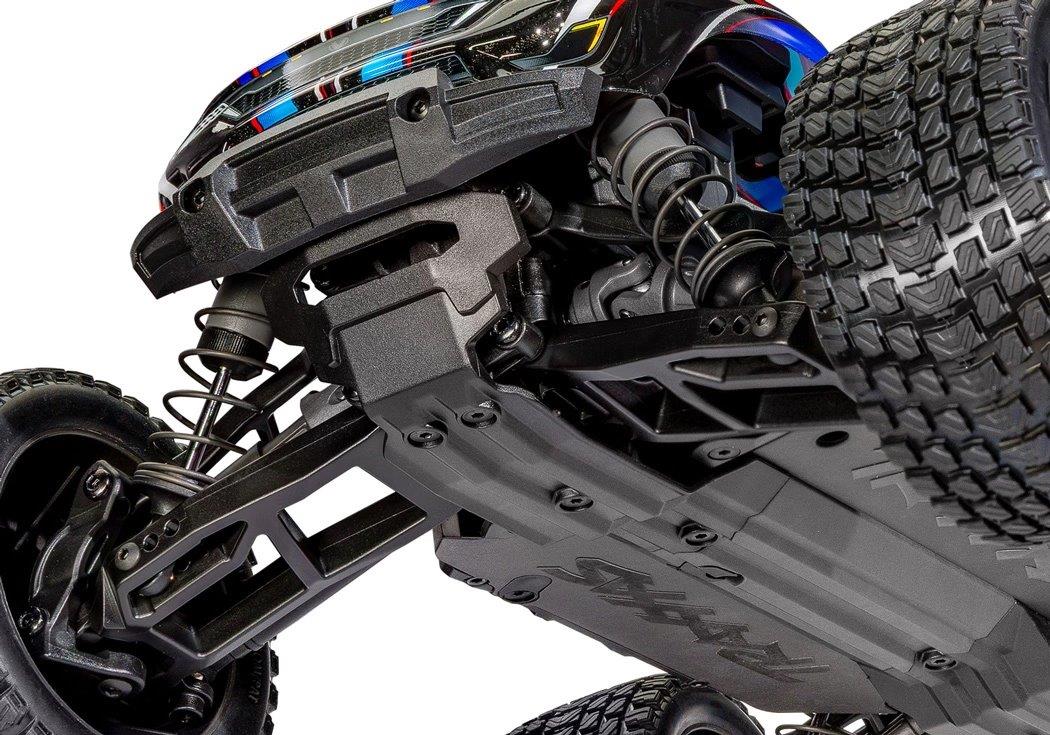 Traxxas Mini XRT RTR TQi VXL-3s Grön- USB-C Laddare / 2s LiPo med ESC Kylfläkt - 24