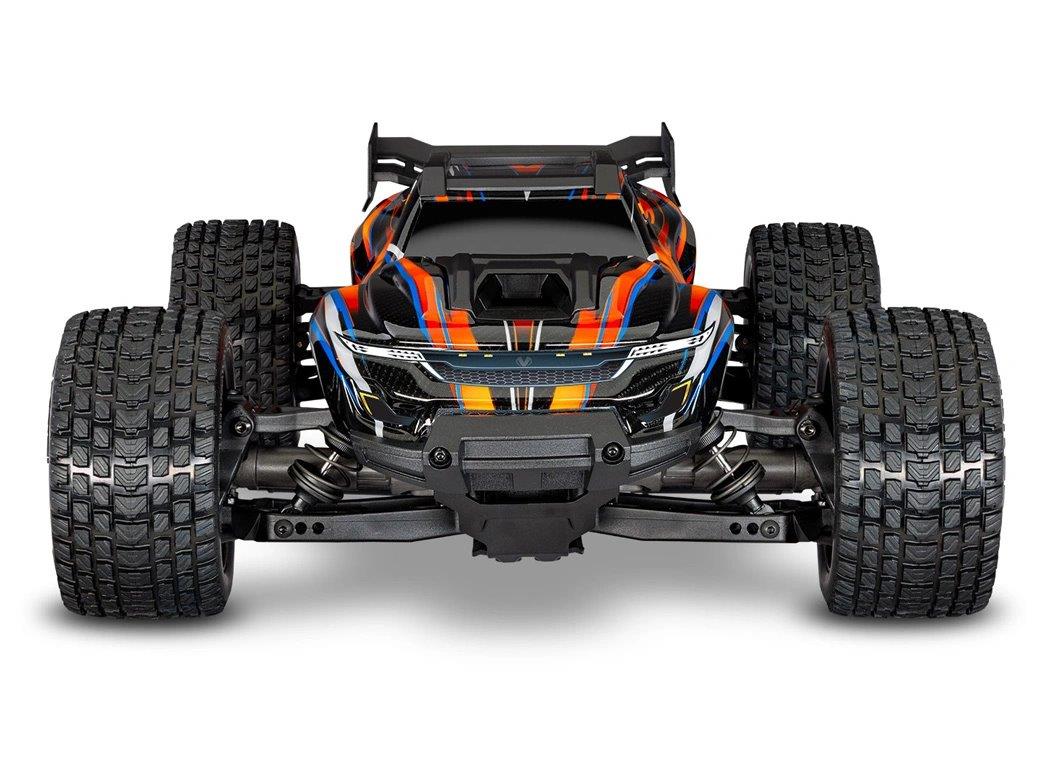 Traxxas Mini XRT RTR TQi VXL-3s Orange- USB-C Laddare / 2s LiPo med ESC Kylfläkt - 2