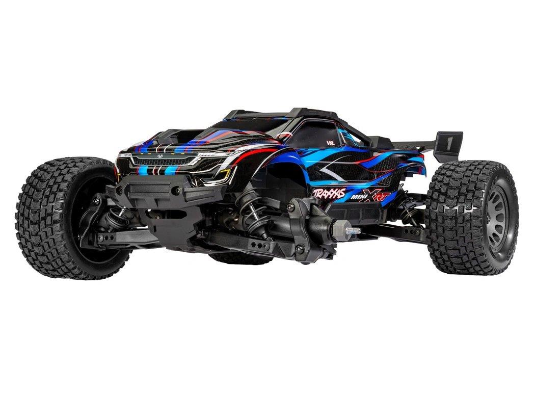 Traxxas Mini XRT RTR TQi VXL-3s Orange- USB-C Laddare / 2s LiPo med ESC Kylfläkt - 12