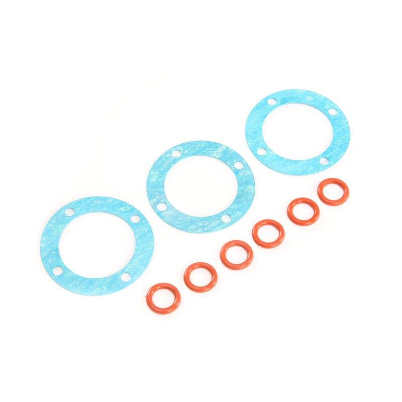 LOSI Outdrive O-rings and Differential Gaskets (3): 5ive-T 2.0