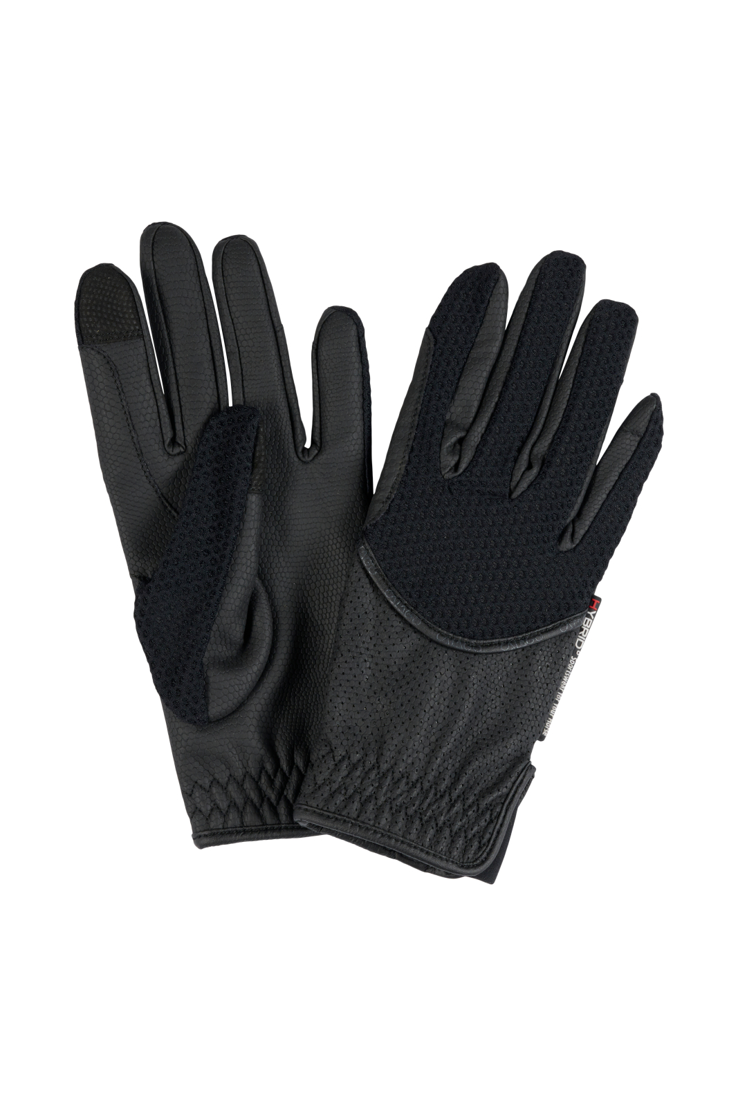 Catago Hybrid sommer ridehanske sort og navy