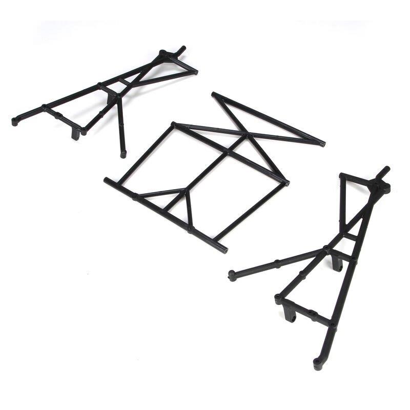 LOSI Rear Top & Side Cage Set: 5IVE-T