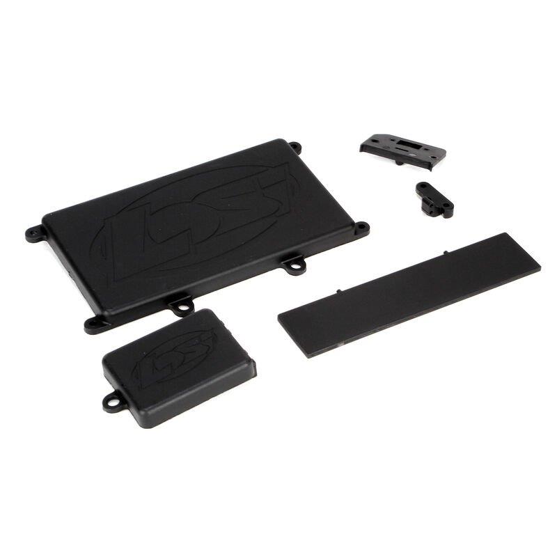 LOSI Radio Tray Covers: 5IVE-T, MINI WRC