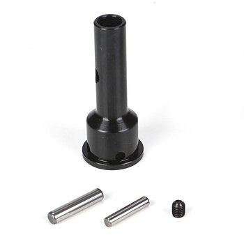 LOSI F/R Stub Axle & Pins (1): 5IVE-T, MINI WRC