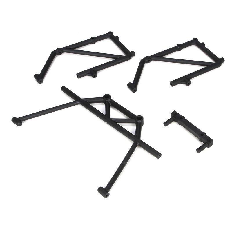 LOSI Rear Cage Mount & Fender Brace Set (4): 5IVE-T