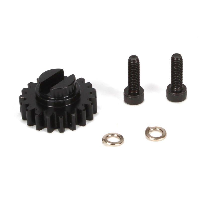 LOSI 20T Pinion Gear, 1.5M & Hardware: 5IVE-T, MINI WRC