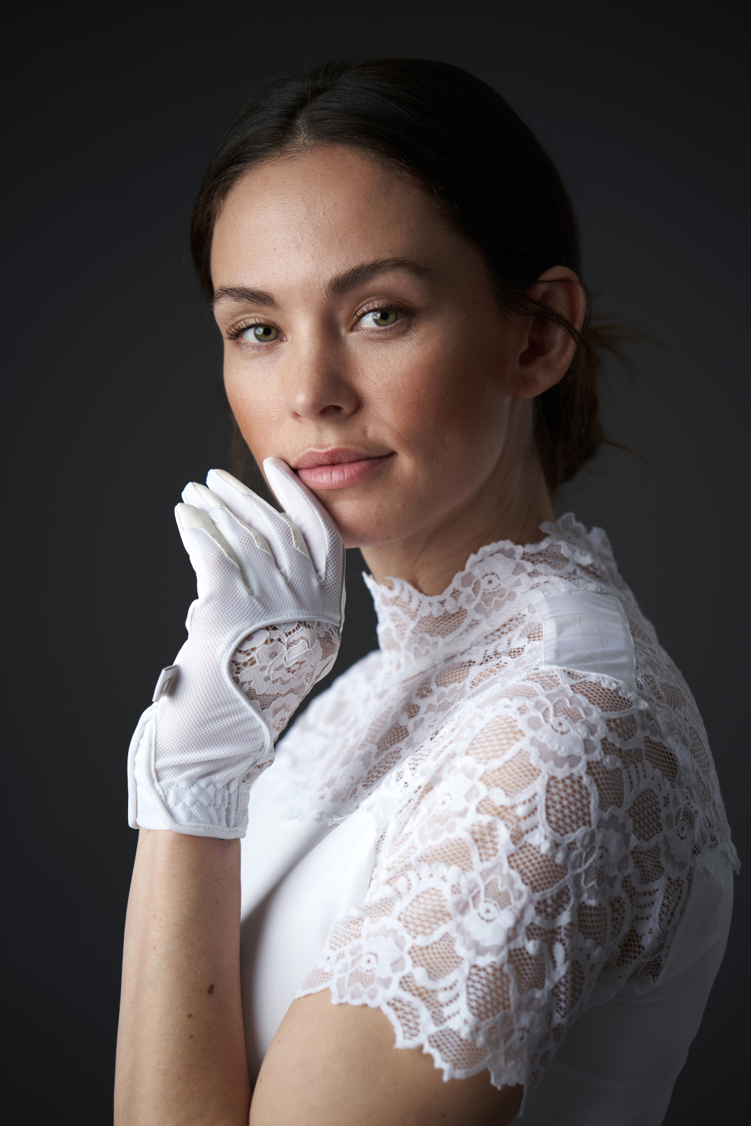 Equipage Larissa stevnehanske hvit og sort - 3