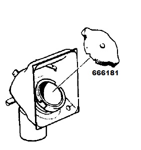 Fuel cap Inner Duett P210 - 3