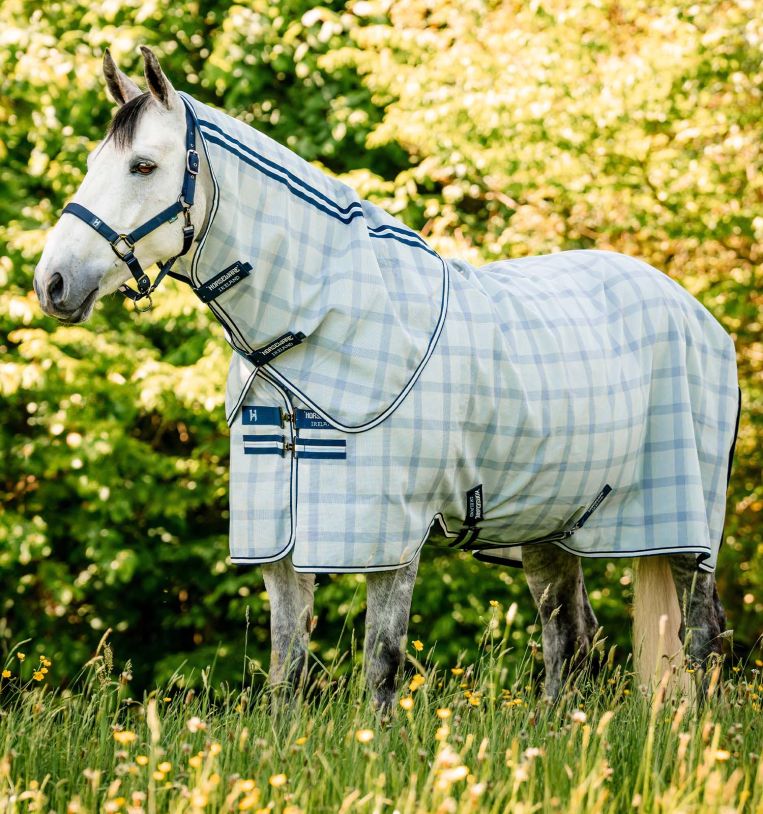 Horseware Newmarket Plus Flugtäcke - Whitney Navy (130cm (6'0