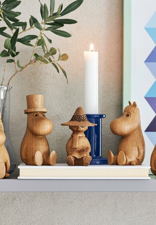 Mumin Trädekoration - Snusmumriken Ek 9 cm - 6