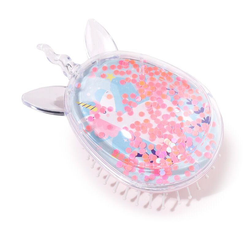 Unicorn Magic hårborste med glitter - Enhörning - 5