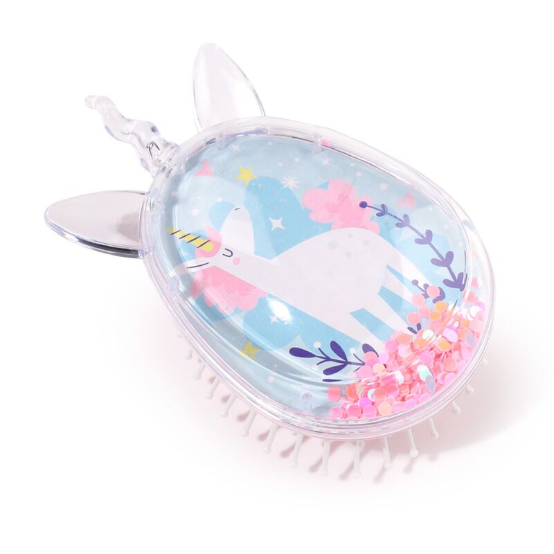 Unicorn Magic hårborste med glitter - Enhörning - 4