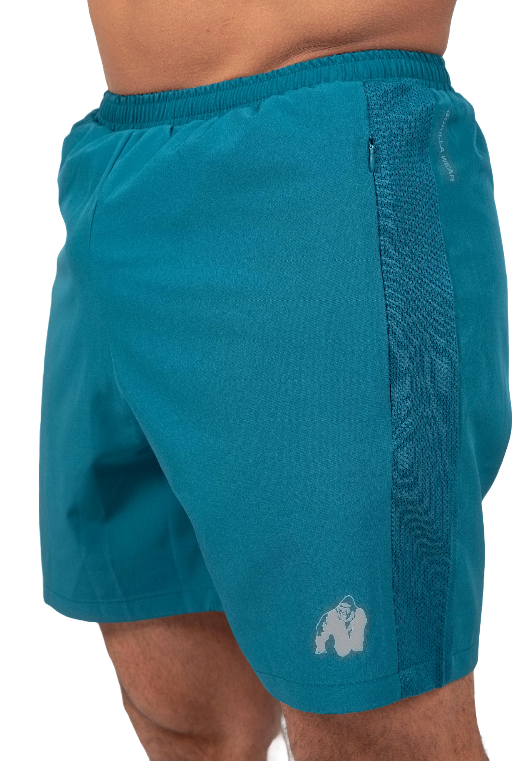 Lubec Shorts, petrol - 6