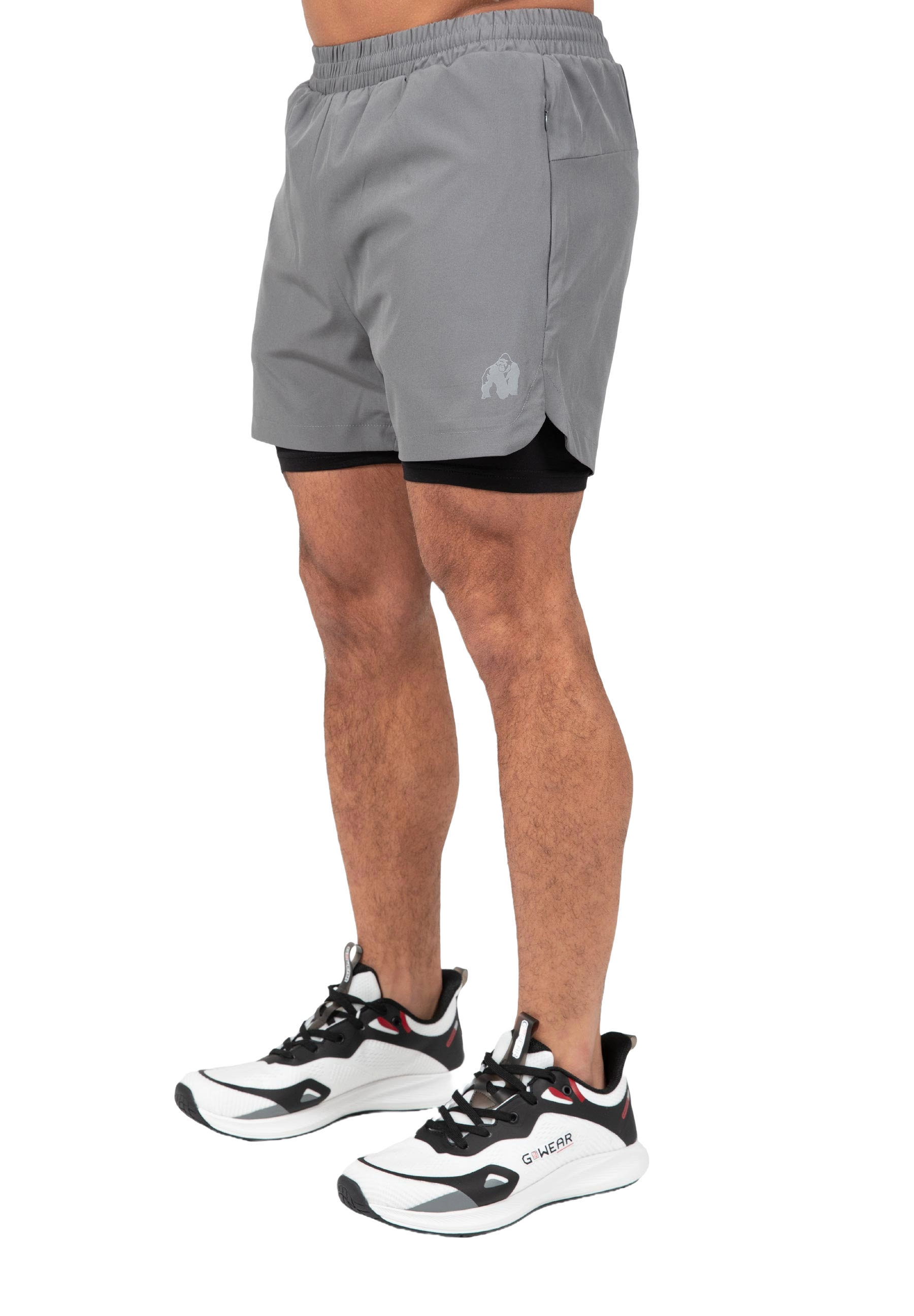 Cortez 2-In-1 Shorts, anthracite